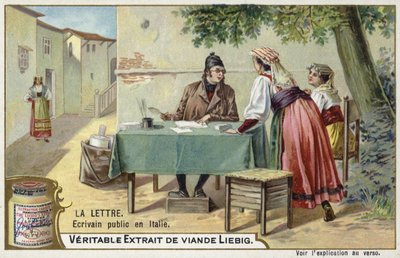 書簡ライター、イタリア 作： European School